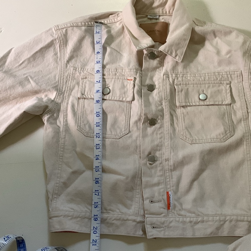 Calvin Kline x Heron Preston natural denim jacket - Picture 8 of 12